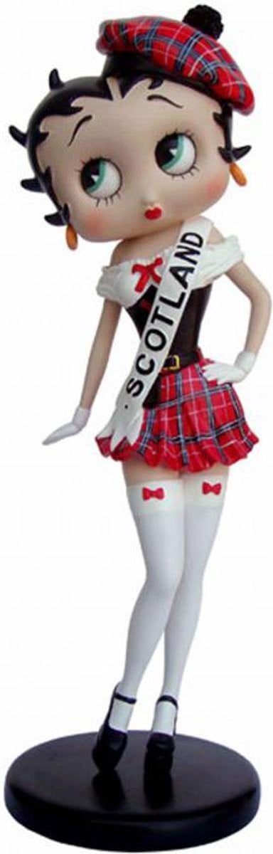 Betty Boop Scotland Beeldje voor op tafel