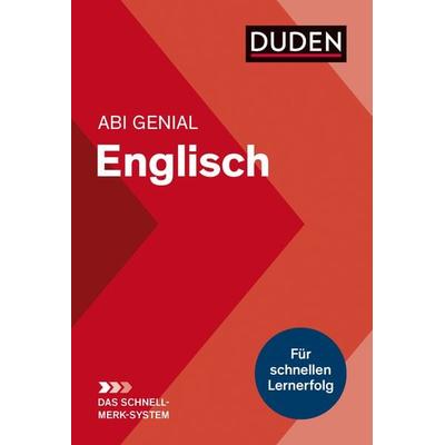 Abi genial Englisch: Das Schnell-Merk-System, Taschenbuch von Ulrich Bauer,Elisabeth Schmitz-Wensch, Duden ein Imprint von Cornelsen Verlag GmbH,