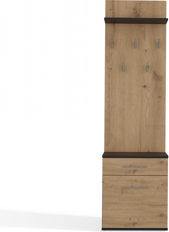 17 Stories 0 Door Laminate Wardrobe Antique Artisan 50cm W X 35cm D