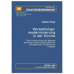 Verwaltungsmodernisierung in der Kirche, Fachbücher von Steffen Rupp