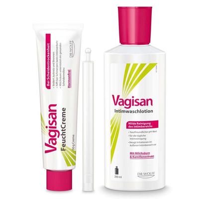 Vagisan FeuchtCreme + Intimwaschlotion 1 St Set