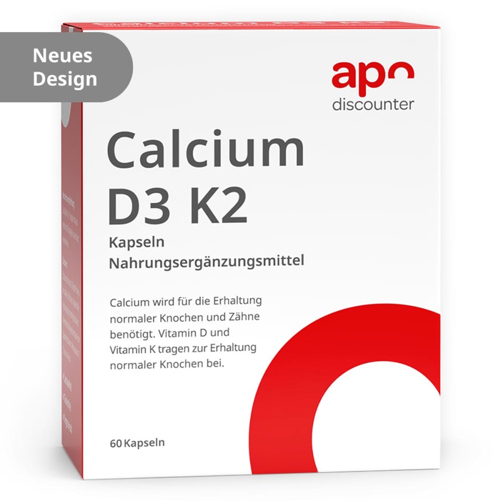 apo.com Group GmbH Calcium D3 K2 Kapseln von apodiscounter 18306840