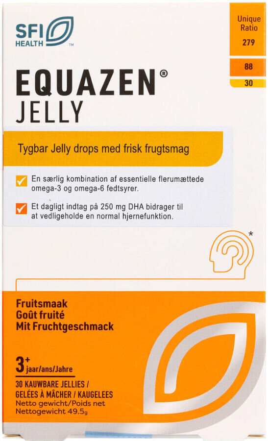 Equazen Jelly Drops Kosttilskud 30 stk