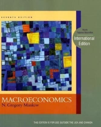 Mankiw, N. Gregory - Macroeconomics - Preis vom 06.10.2026 07:26:00 h