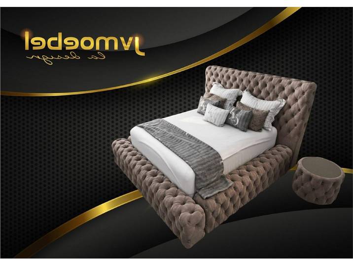 Xlmoebel Boxspringbett Luxuriöses Chesterfield Bett für modernes Schlafzimmerdesign (Chesterfield Bett), Made in Europa