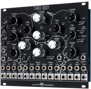 Schlappi Engineering Three Body Black Schwarz