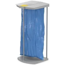 Hailo ProfiLine MSS XXXL, Müllsackständer, 120 ltr, Abfalleimer, Grau