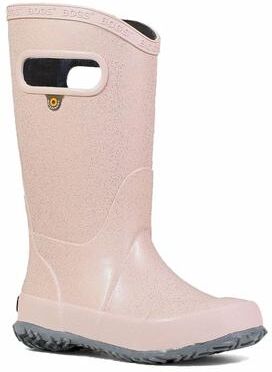 BOGS Rainboot Glitter - Girls 3 Youth Pink Boot Medium