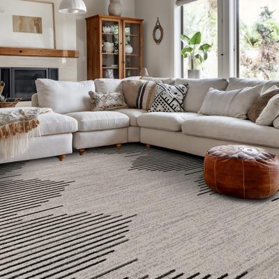 World Rug Gallery Bohemian Stripe Area Rug