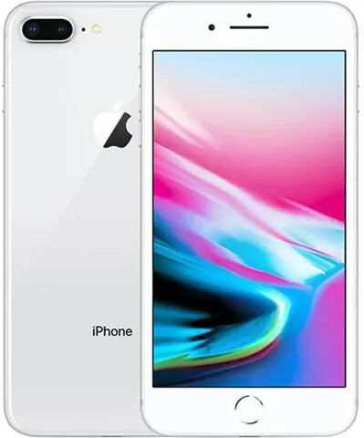 Apple iPhone 8 Plus 64GB Silver Sim-Free Unlocked Mobile Phone, Used - Good