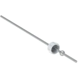 Geberit Hebel zu Clou 300 mm 241682001 L 30cm, für Waschbeckenanschluss Clou