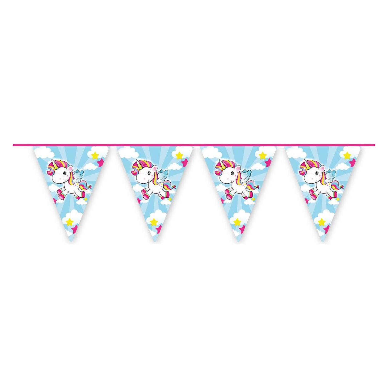 Folat Unicorn Flagbanner (1 Stk.) (65047)