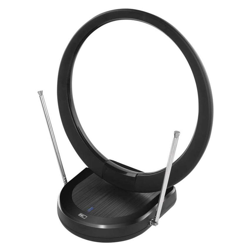 Emos Zimmerantenne CITY RING-C500, DVB-T2, DAB, LTE/4G/5G Filter (Zimmerantenne, DVB-T / -T2) (46589526)