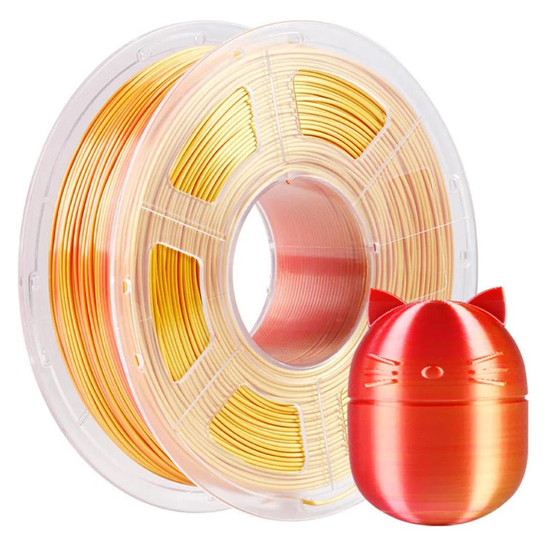 Anycubic PLA Silk Filament DC 1kg Red Gold (PLA, 1000 g, 1.75 mm) (AHSC12-103)
