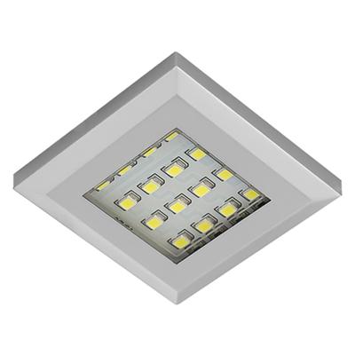 Standvitrine VCM "LED Licht Beleuchtung Möbel Vitrinen Leuchto", silber, B:5cm T:5cm, Obermaterial: 100% Holz Wood., Schränke, Standvitrine