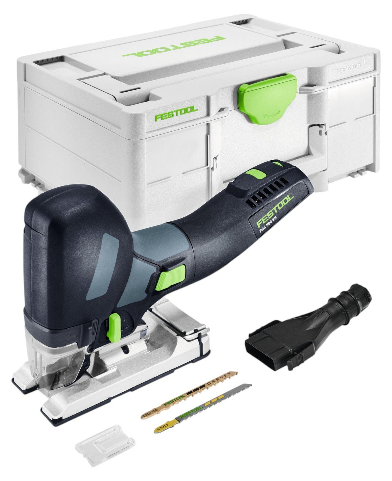 Festool PSC 500 EB-Basic accu-pendelzaag 18 V 120 mm met Systainer - zonder accu en zonder oplader