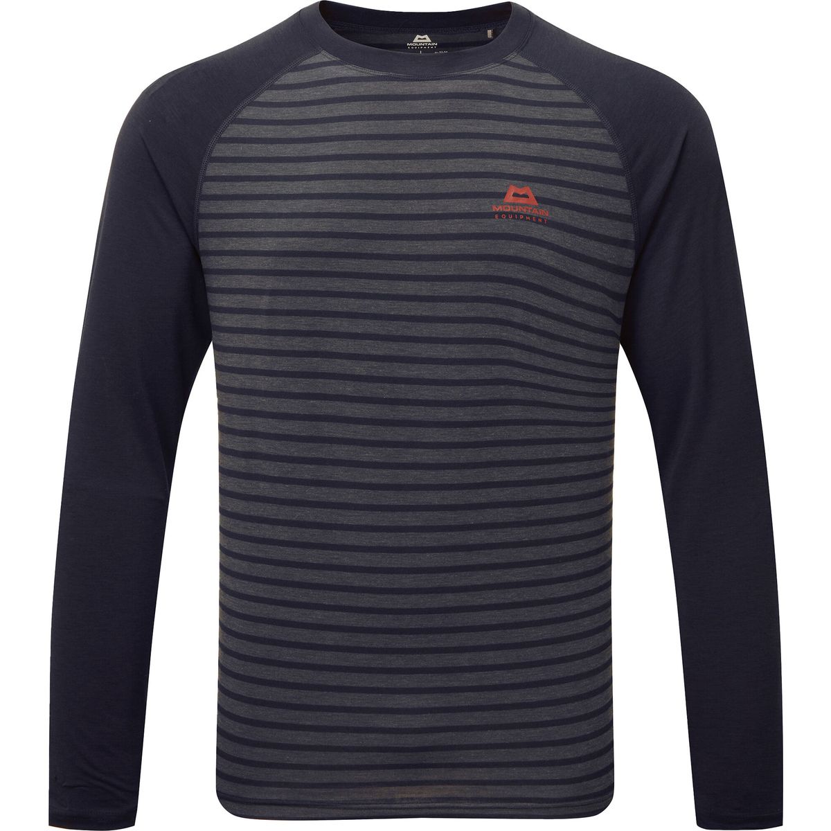 Mountain Equipment Redline LS Mens Tee cosmos stripe/cosmos (Me-01463) M ME-007392-Me-01463-M