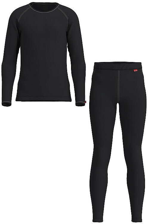 LÖFFLER Kinder Unterzieh Set TRANSTEX WARM schwarz   104 B