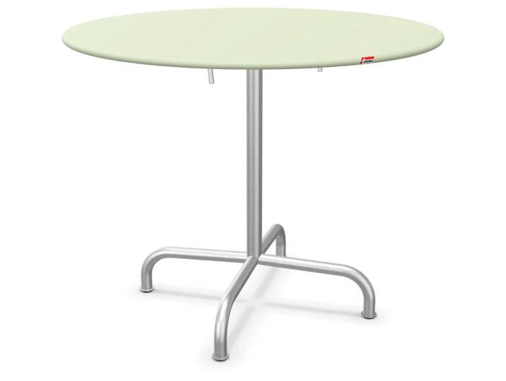 Metalltisch Rigi Rund Feuerverzinkt von Schaffner / Farbe: Pastellgrün / Grösse: x cm