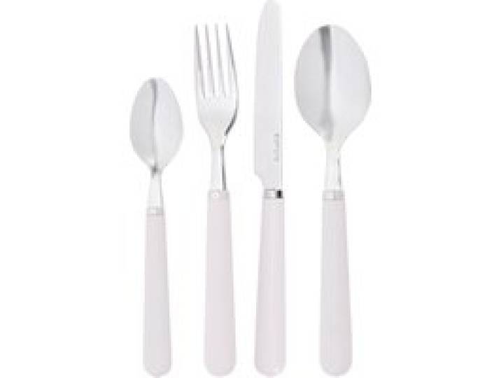 ERNESTO® Set de couverts en acier inoxydable, 24 pièces (beige)