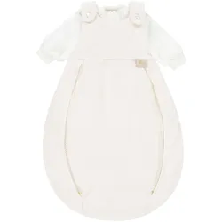 Alvi BABY-MÄXCHEN 2-tlg. Ganzjahresschlafsack Frottier mit Belüftungssystem 2.5 TOG, weiss, 56