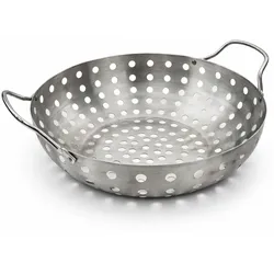 Patton Edelstahl-Gemüsekorb für Grill & Kamado - Ø 28 cm