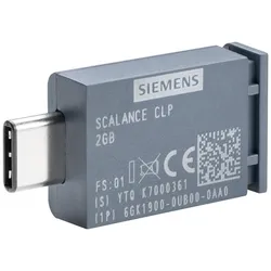Siemens 6GK1900-0UB00-0AA0 SCALANCE CLP 2GB, Wechselmedium zum einfachen Geräte-Tausch 6GK19000UB000AA0