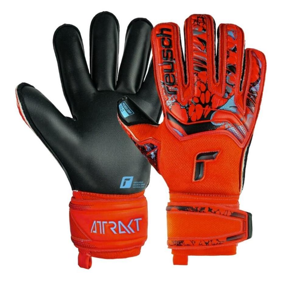 Reusch Attrakt Gold X Roll Finger (9.5) (5670965-6)
