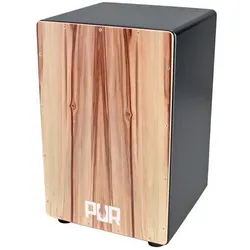 PUR PC1088 Vision One Satin Nuss Cajon (Cajon, Perkussion), Perkussion, Braun, Mehrfarbig, Schwarz
