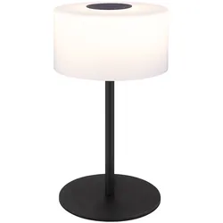 Tischleuchte Beistelllampe Nachttischleuchte LED Glas Alabasteroptik weiß CCT