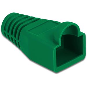 DeLock Knickschutztülle 86726, für RJ45 Modularstecker, für 6,0 mm Ø, grün, 20 Stück