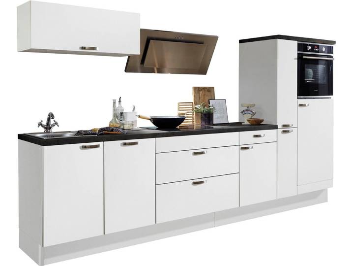 KOCHSTATION Küchenzeile KS-Cara, Vollauszüge und Soft-Close-Funktion, Breite 320 cm