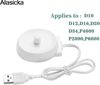 Inspire Curations USB Travel Charger Dock For Oral B Electric Toothbrush USB Travel Charger Dock For Oral B Electric Toothbrush