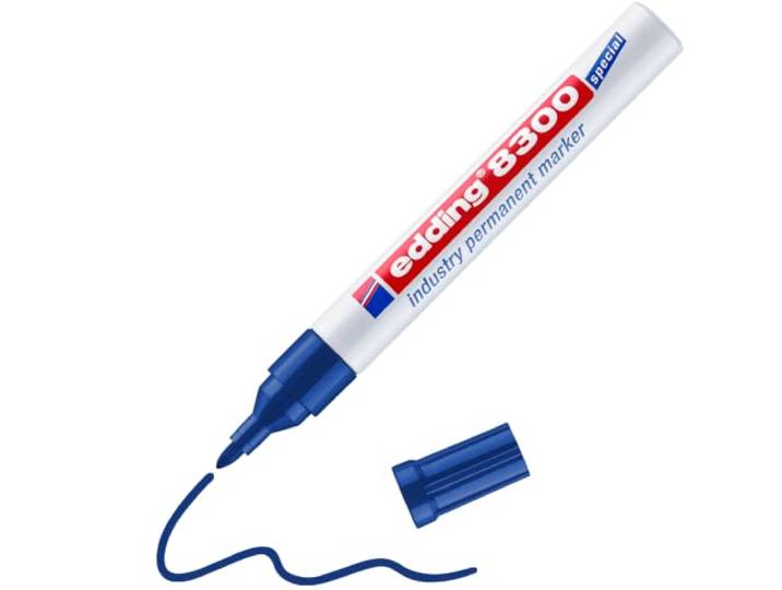 edding Edding 8300 Industry, permanent markers 1,5-3 mm, blauw