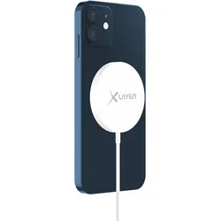XLAYER MagFix Pro 15W Induktive Ladestation, weiß
