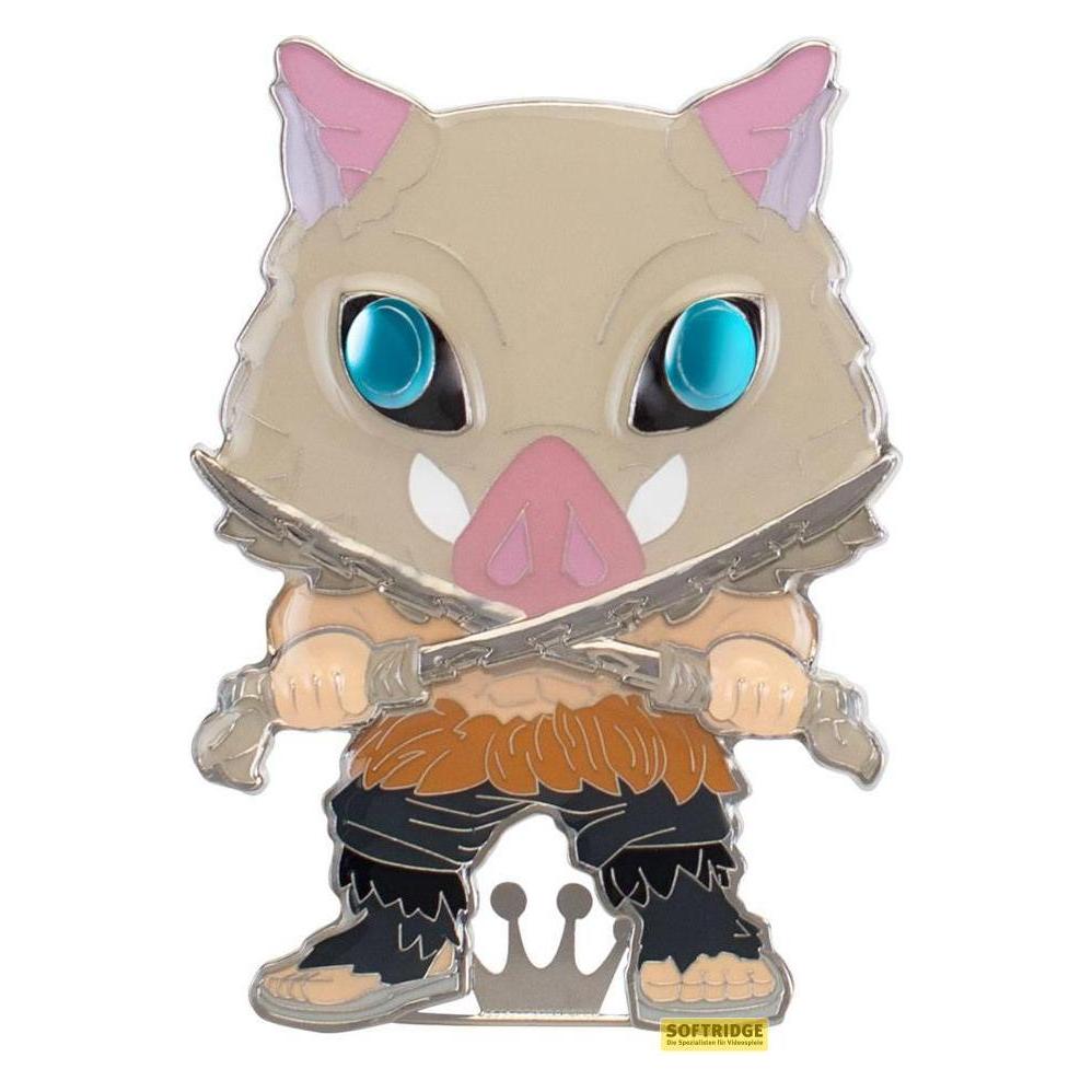 Funko DEMON SLAYER - Pop Large Enamel Pin N° 26 - Inosuke Hasibira w/ Chase (210976)