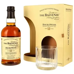 Balvenie 12 Jahre - Geschenkset mit Glas - Single Malt Scotch Whisky