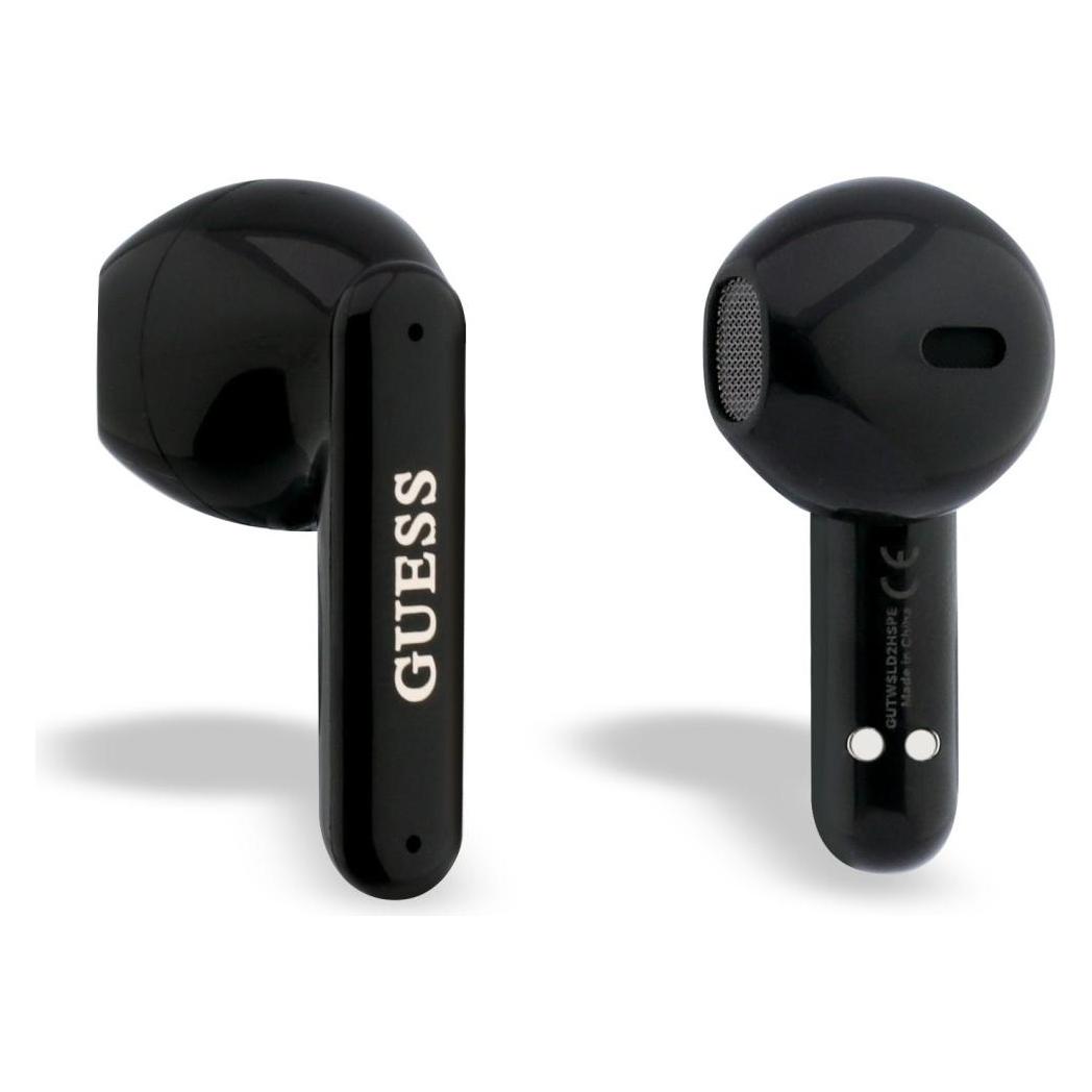 Guess Earphones TWS Pearl Strap black (5 h, Kabellos) (GUTWSLD2HSPEK)
