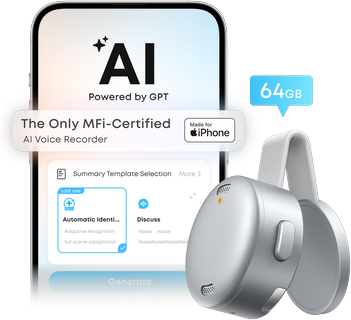 Anker soundcore Work   Coin-Sized Wearable AI Note Taker / Voice Recorder