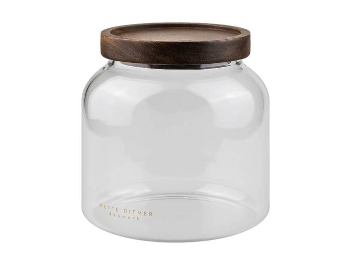 Mette Ditmer Bocal Luna avec couvercle small 13 cm Transparent