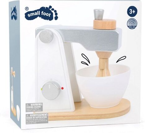 Small Foot Wooden Mixer for Play Kitchens, Compact Design for Imaginative Play