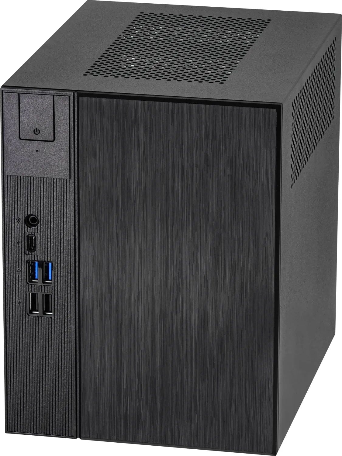 ASRock Barebone-PC "DeskMeet B660", schwarz (weiß, neutral), ohne Betriebssystem, B760, 0 GB RAM 0 GB SSD, Desktop-PCs, Barebone-PC