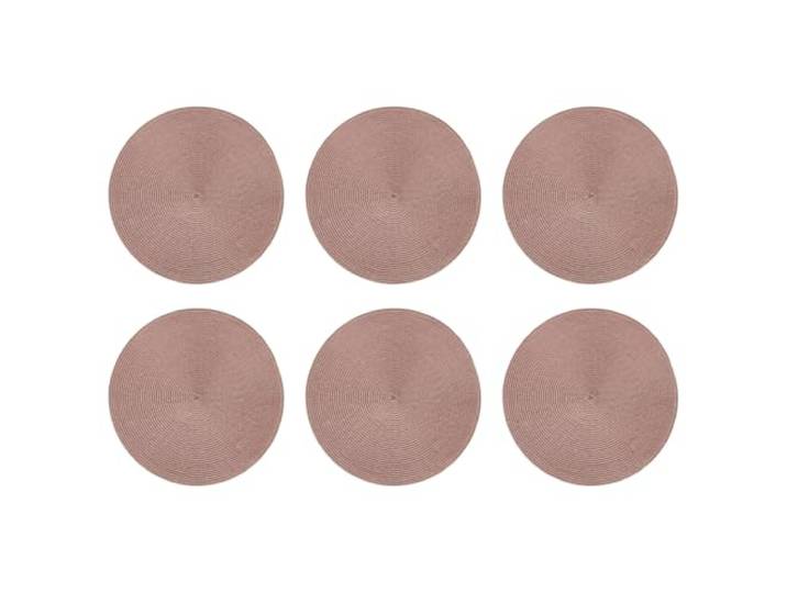 BUTLERS 6er Set Tischset ø38 cm - Ambiente - abwischbar