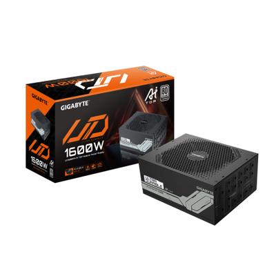 GIGABYTE Netzteil "UD1600PM PG5 AI TOP", schwarz, B:22cm H:14,5cm T:41,1cm, Netzteile