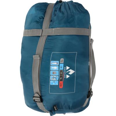 Trekkingschlafsack WHISTLER "Glacier", blau, Schlafsäcke, 100% Polyester, mit 360-Grad-reflektierenden Elementen