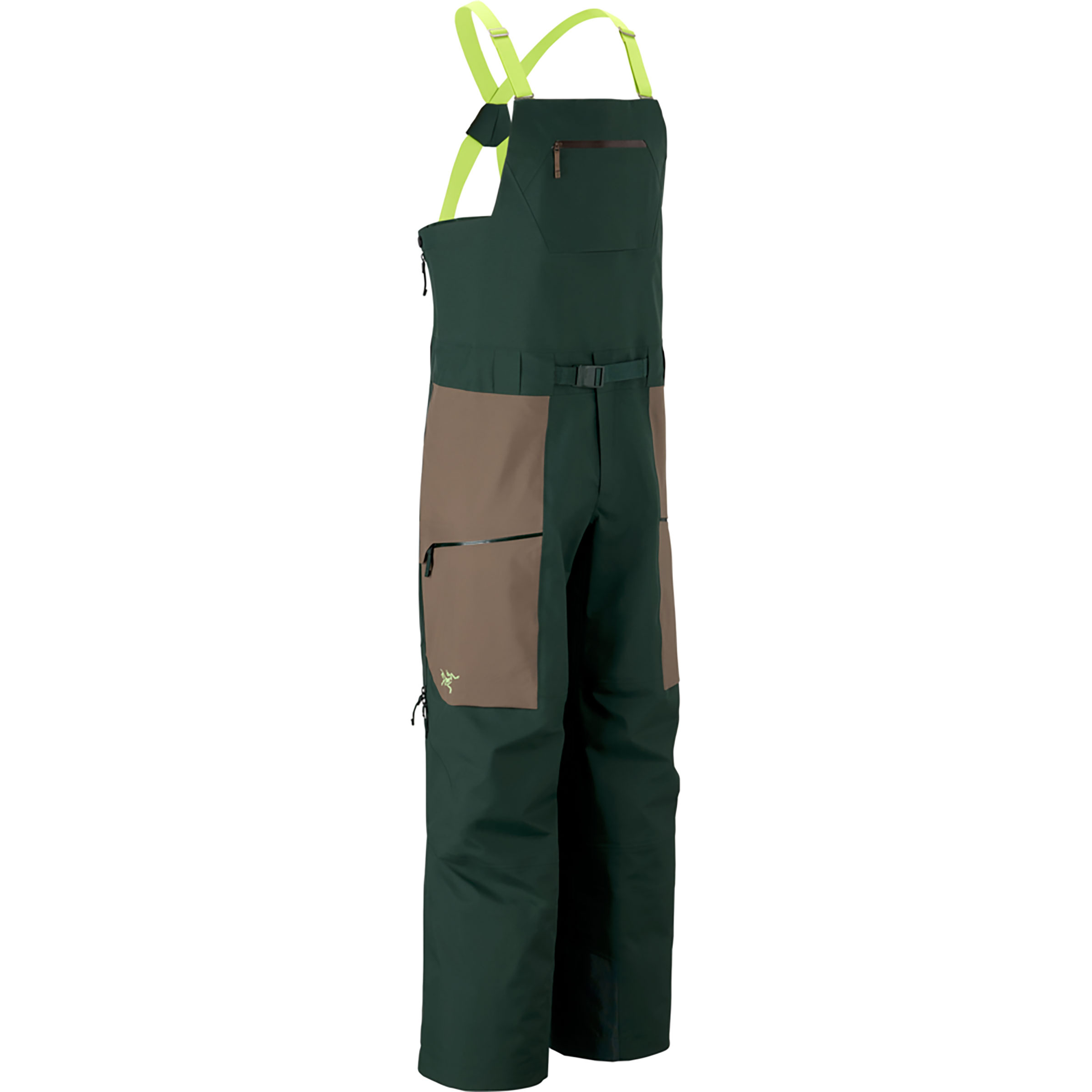 Arc'teryx Sabre Bib Hose Herren Skihose grau Größe L Freeride | Skifahren Wasserabweisend