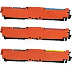 3 Kompatible Toner ersetzt HP CF341A 126A Multipack CMY