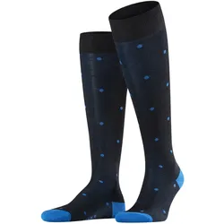 Falke Herren Kniestrümpfe Dot - Dark Navy (6377) - 39-42