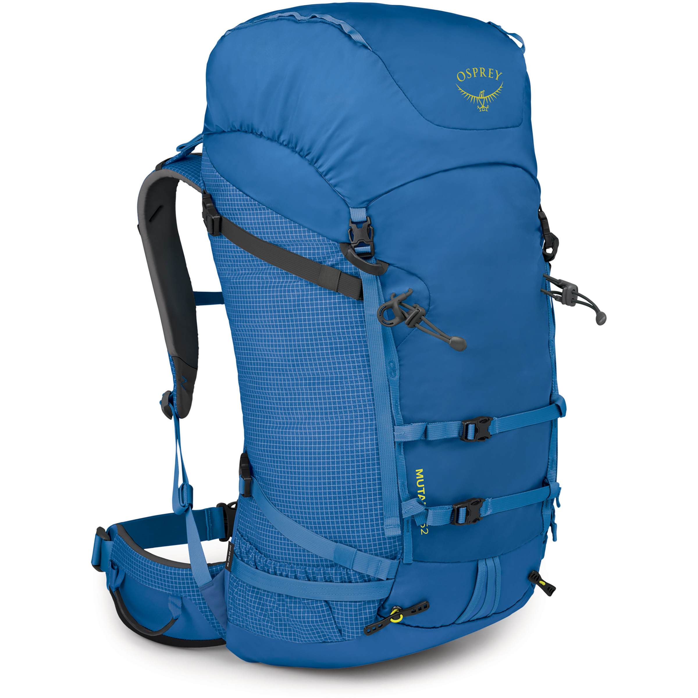 Osprey Mutant 52 Kletterrucksäcke blau Größe 52 | M-L Alpinklettern | Bergsteigen | Eisklettern | Hochtour Wasserabweisend