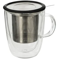 Secret de Gourmet Secret by Gourmet - Cléa 30 cl doppelwandige Teekanne aus Glas